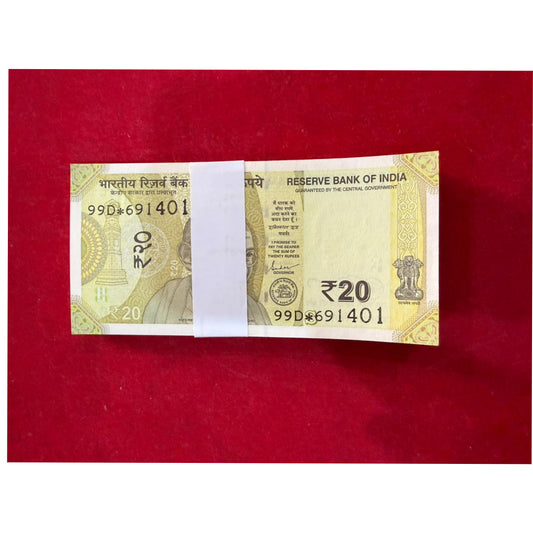 20 Star Note Packet 691401 | Star Serial | Rare Collectible - Collection Bazzar