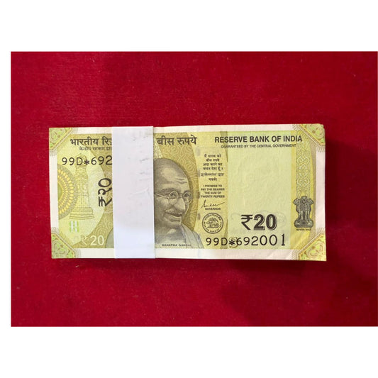 20 Star Note Packet 692001 | Star Serial | Rare Collectible - Collection Bazzar