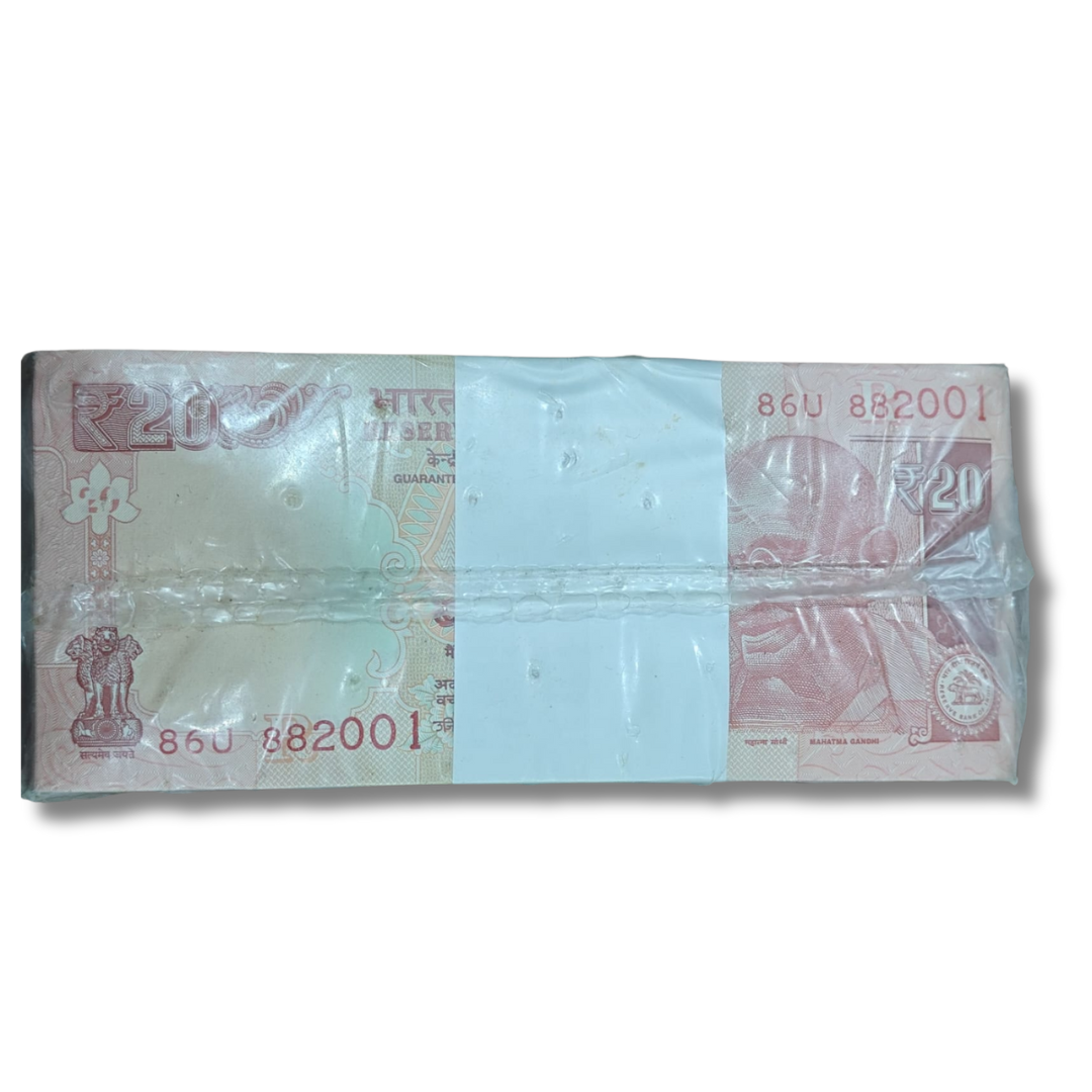 Rs 20 telescopic rim 882001 governor urjit patel unc condition - Collection Bazzar