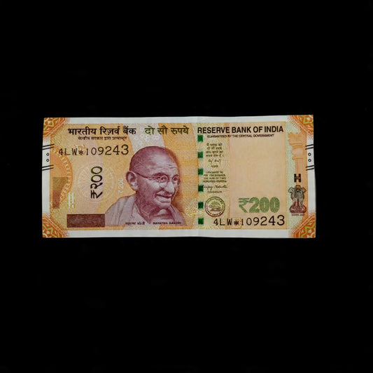 Rs 200 Note Star Serial 109243 Limited Time Offer Grab It - Collection Bazzar