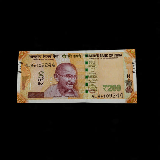Rs 200 Note Star Serial 109244 Limited Time Offer Grab It - Collection Bazzar
