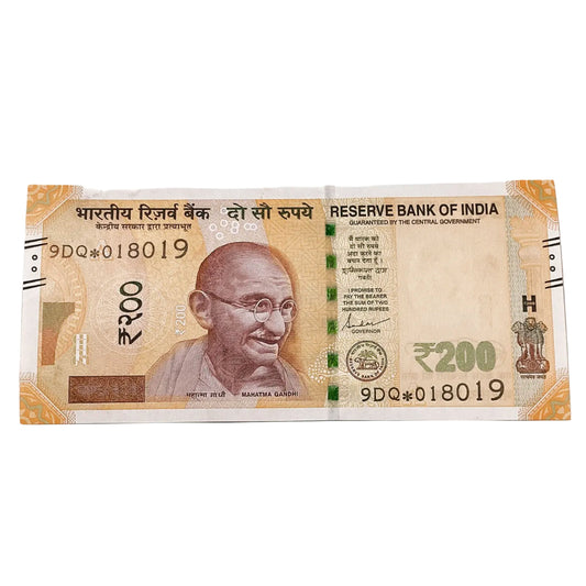 Rs 200 Star Note 018019 fancy New Series  Collectible - Collection Bazzar