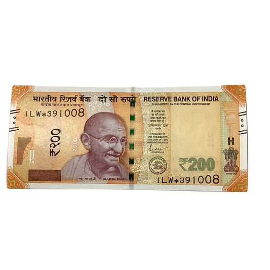 Rs 200 Star Note 391008 fancy New Series  Collectible - Collection Bazzar