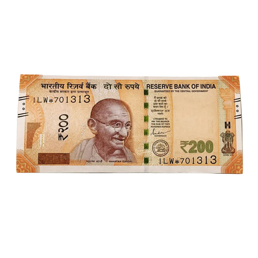 Rs 200 Star Note 701313 fancy New Series  Collectible - Collection Bazzar