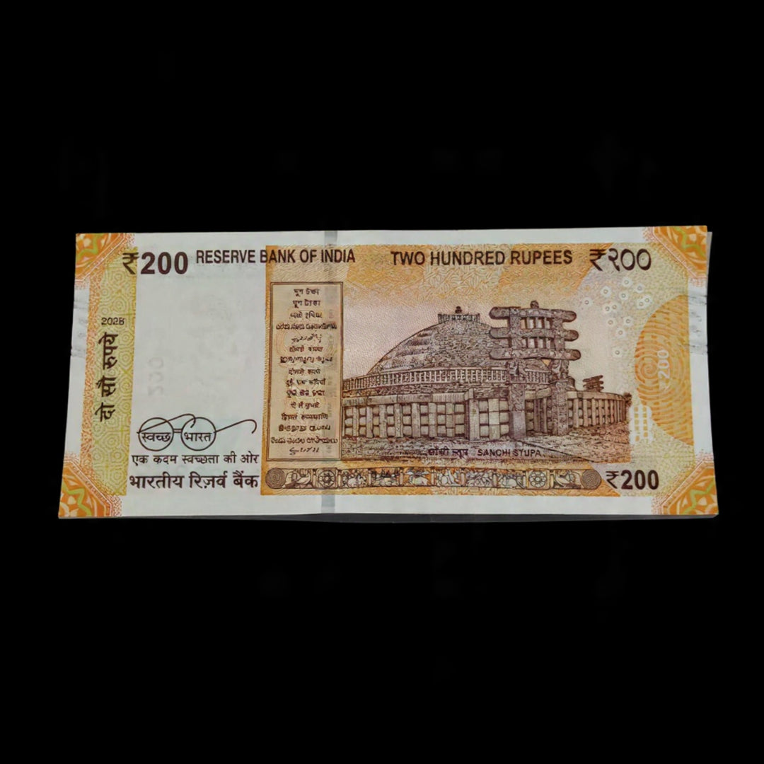 Rs 200 Star Note Serial 109251 Governor Sanjay Malhotra - Collection Bazzar