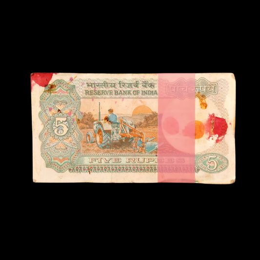 Rs 2 Old Packet Tractor Issue 606201 Gov. R N Malhotra Rare Item - Collection Bazzar