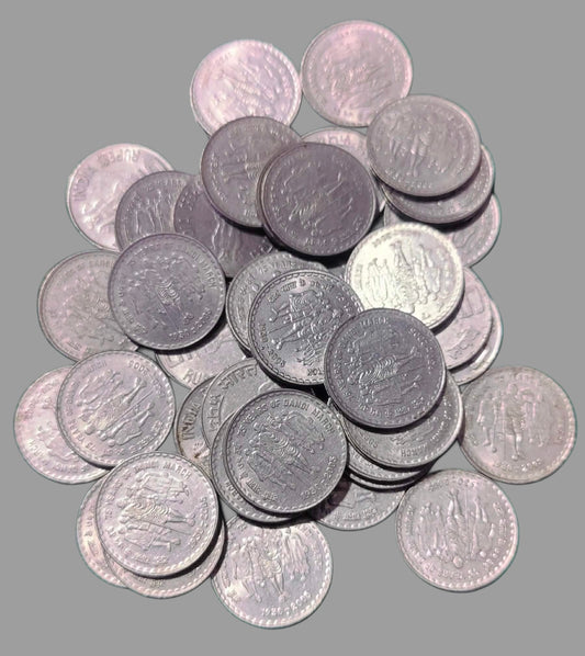 Rs 5 RS DANDI MARCH FSS   50 COINS LOT RARE TO FIND - Collection Bazzar