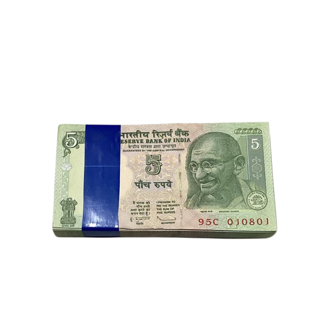 Rs 5 birthday packet 010801 governor subarao rare collectible - Collection Bazzar