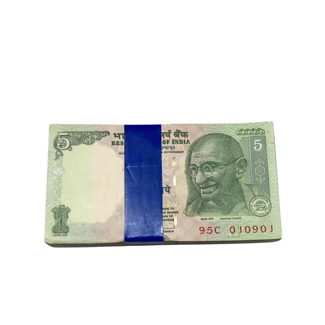 Rs 5 birthday packet 010901 governor subbarao rare collectible - Collection Bazzar