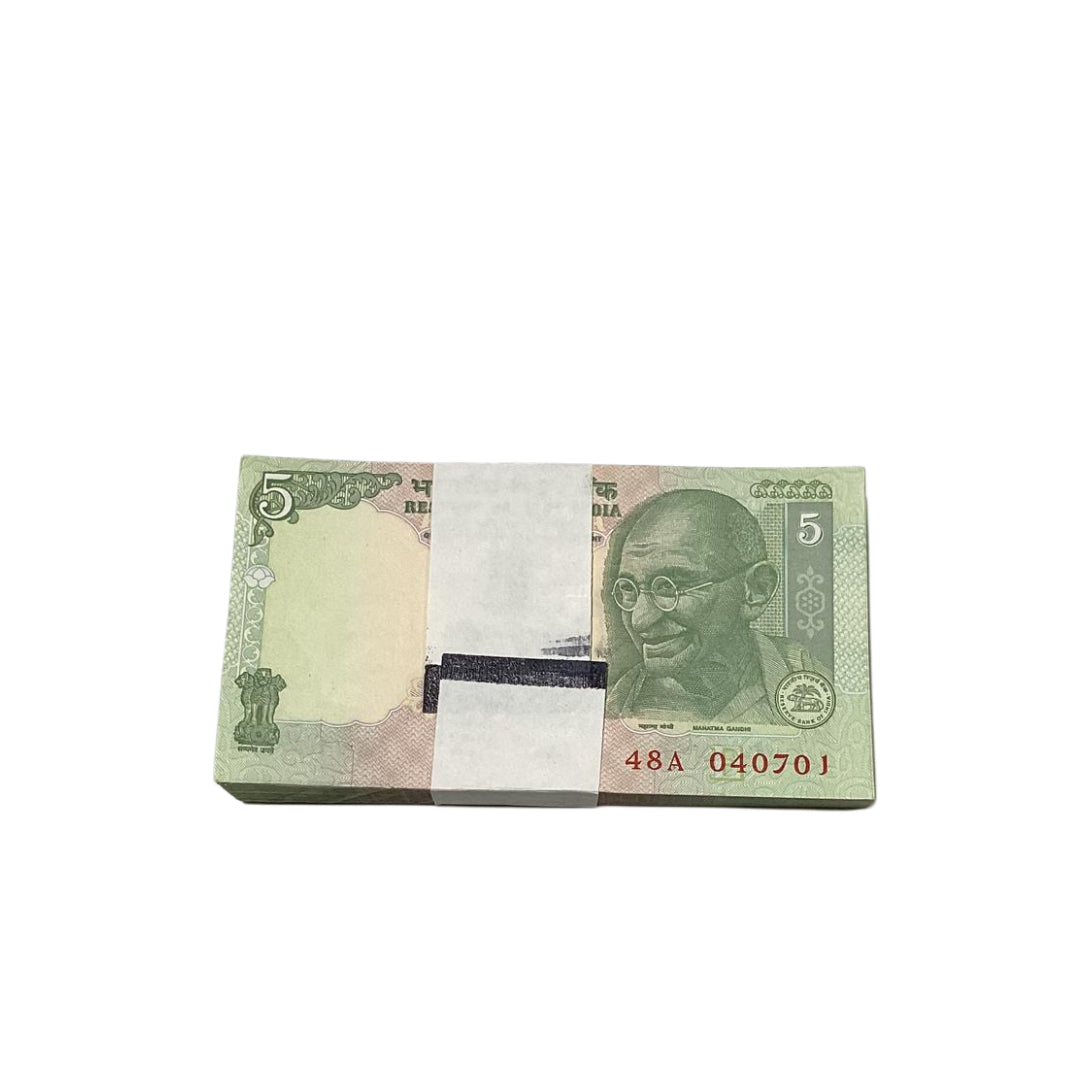 Rs 5 birthday packet 040701 governor subbarao rare collectible - Collection Bazzar