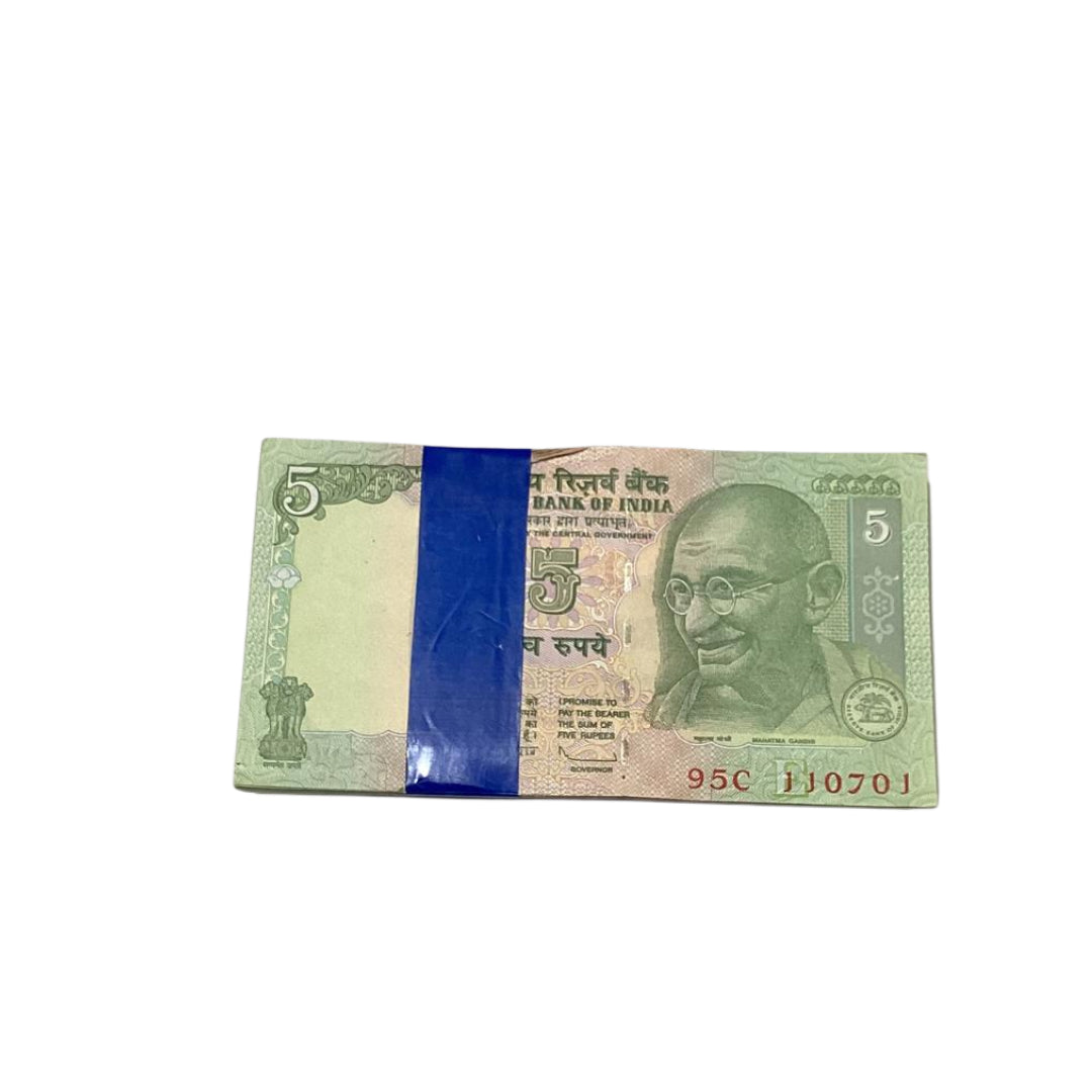 Rs 5 birthday packet 110701 governor subbarao rare collectible - Collection Bazzar