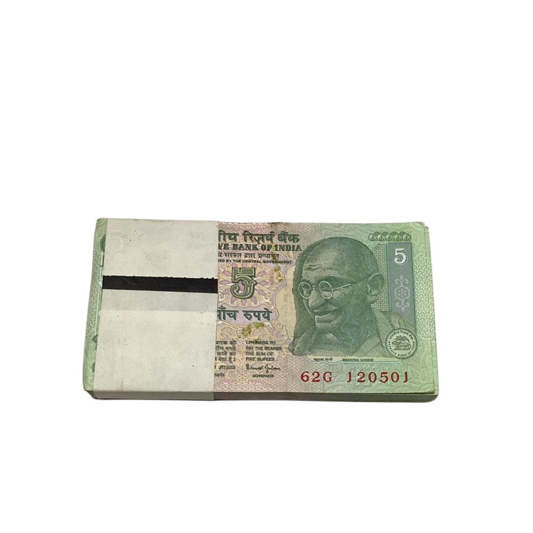 Rs 5 birthday packet 120501 governor bimal jalan  rare collectible - Collection Bazzar