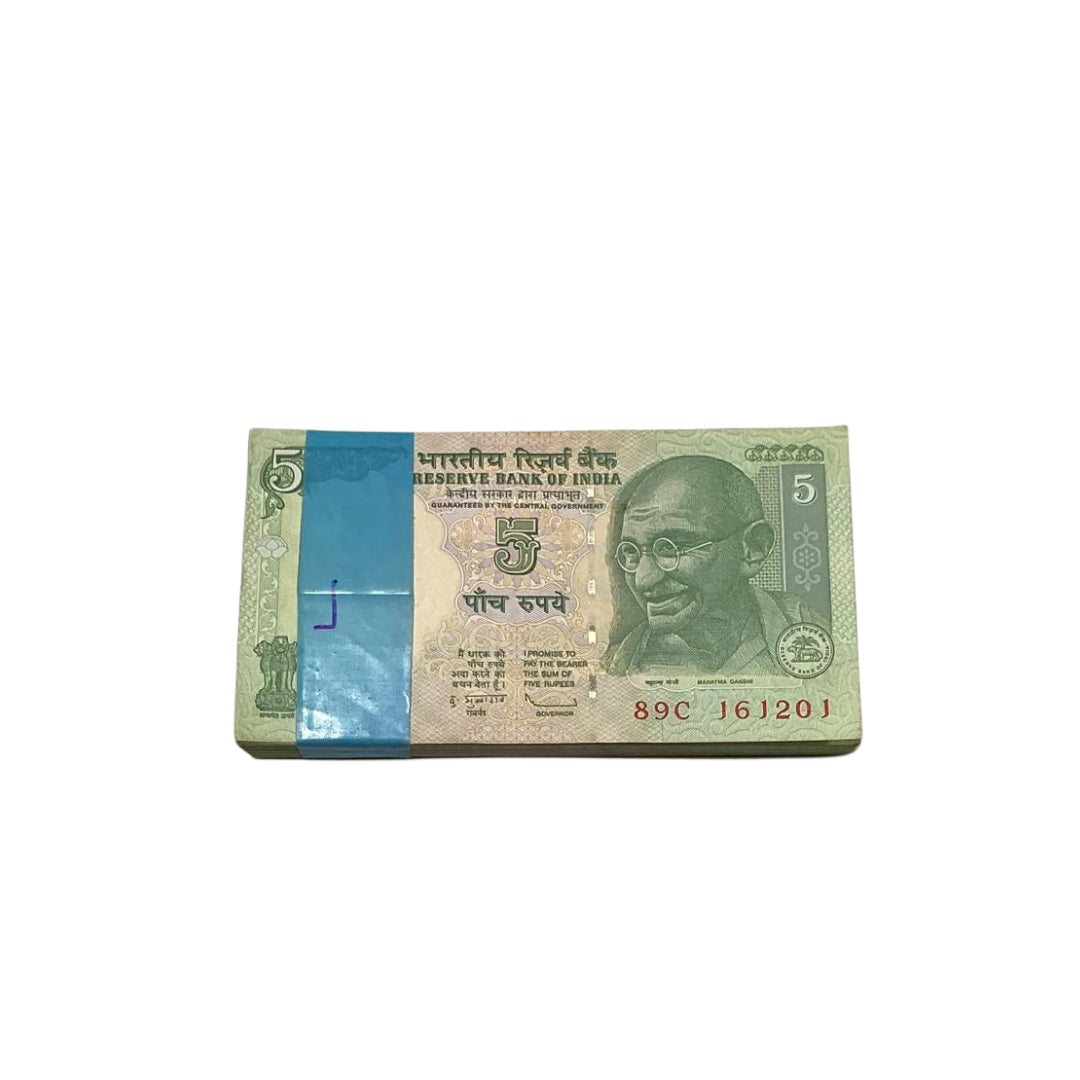 Rs 5 birthday packet 161201 governor subbarao rare collectible - Collection Bazzar