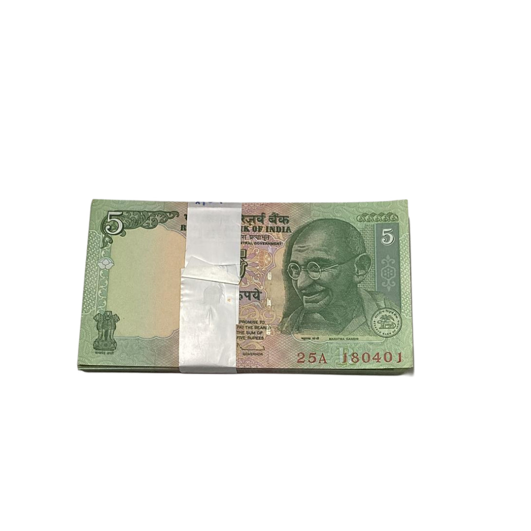 Rs 5 birthday packet 180401 governor subbarao rare collectible - Collection Bazzar