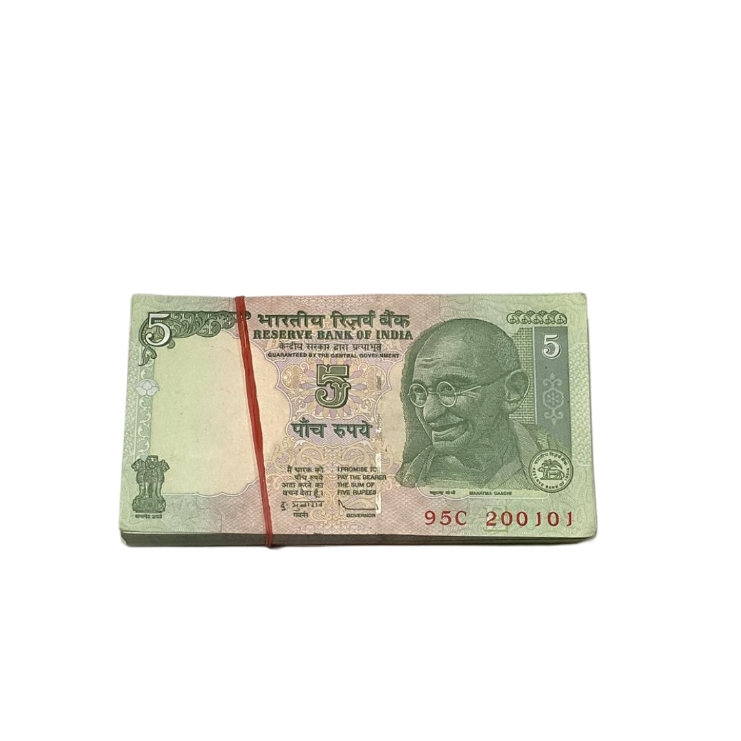 Rs 5 birthday packet 200101 governor subarao rare collectible - Collection Bazzar