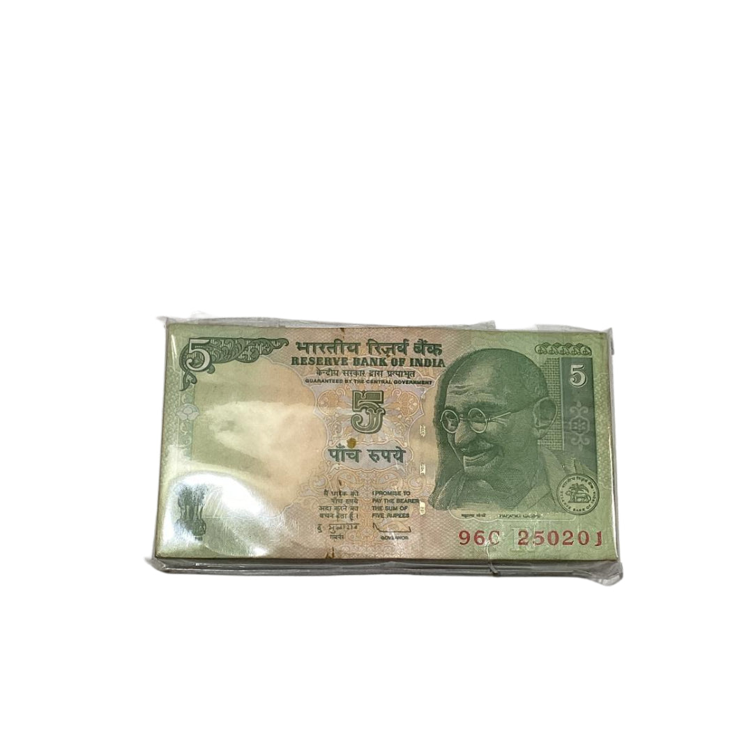 Rs 5 birthday packet 250201 governor subbarao rare collectible - Collection Bazzar