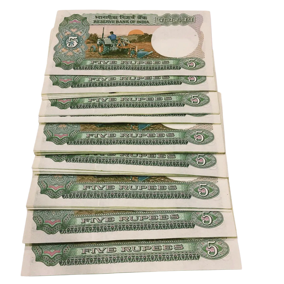Rs 5 old 10 notes starting 143 I love you number governor manmohan singh rare collectible - Collection Bazzar