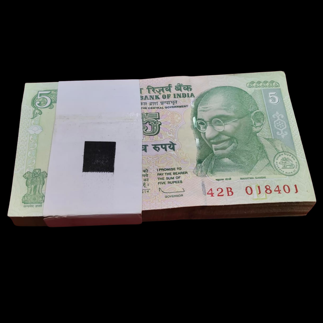 Rs 5 old Birthday serial packet 42B 018401( 18 APRIL) rare & collectible - Collection Bazzar