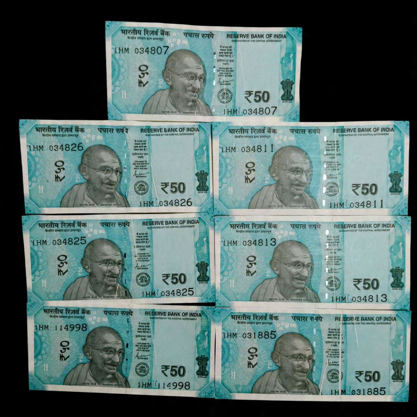 Rs 50 Error or Misprint Notes Border Error Mega Offer Grab It! - Collection Bazzar