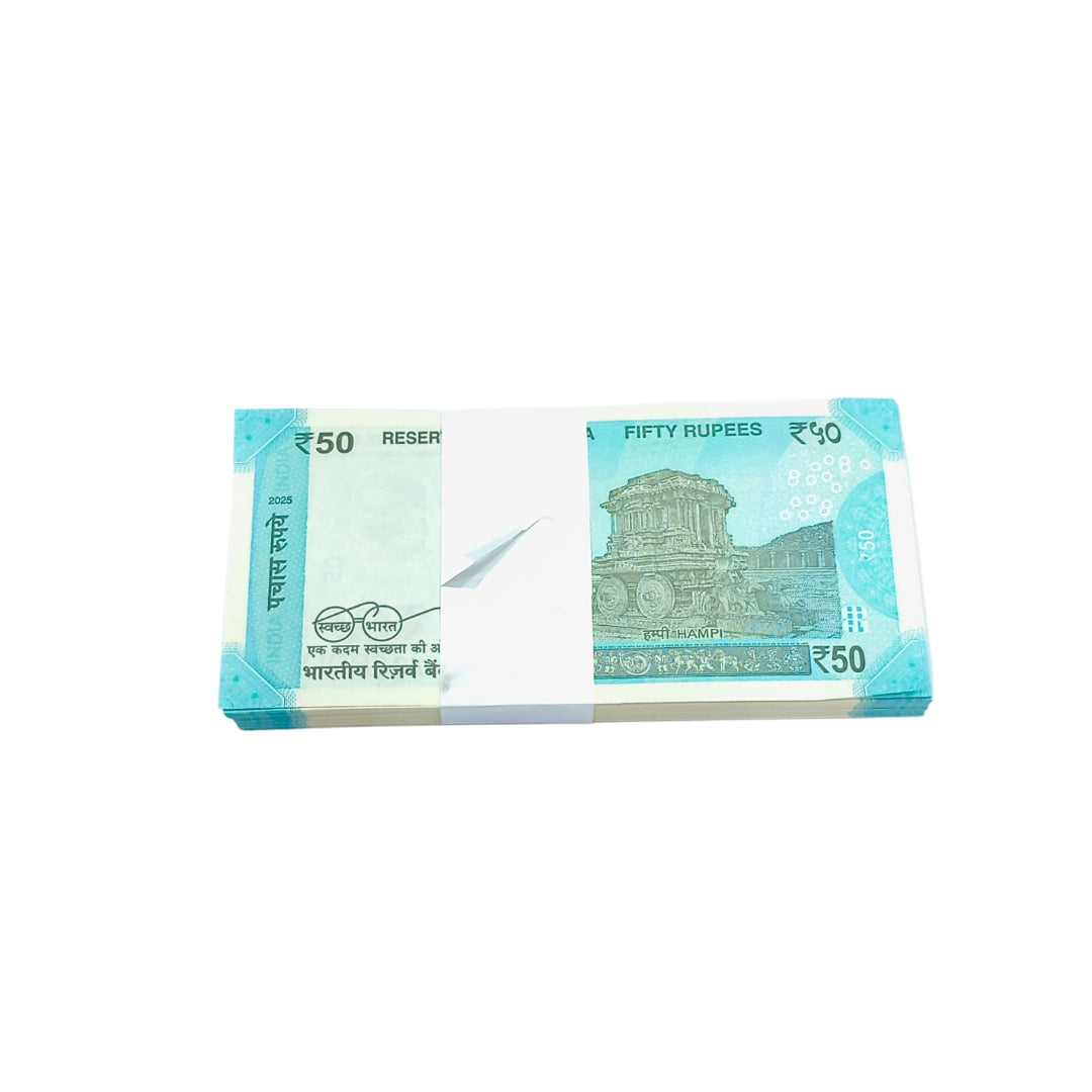 Rs 50 Note Packet 786701 Serial | Holy 786 Bismillah Number 100 UNC Notes - Collection Bazzar