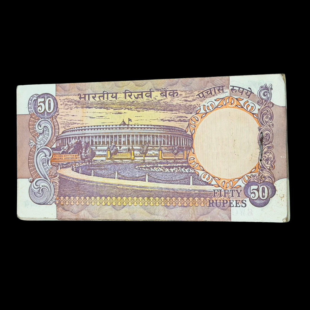 Rs 50 Old Agriculture Parliamentry Issue Packet 640001 C Rangrajan - Collection Bazzar