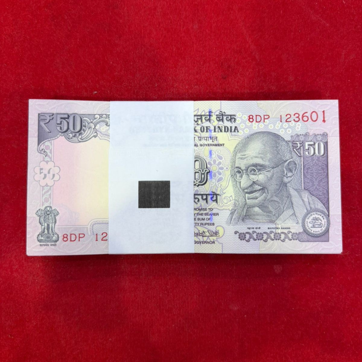 Rs 50 Old Packet Parlimentary Issue Packet Urjit Patel Rare Item - Collection Bazzar