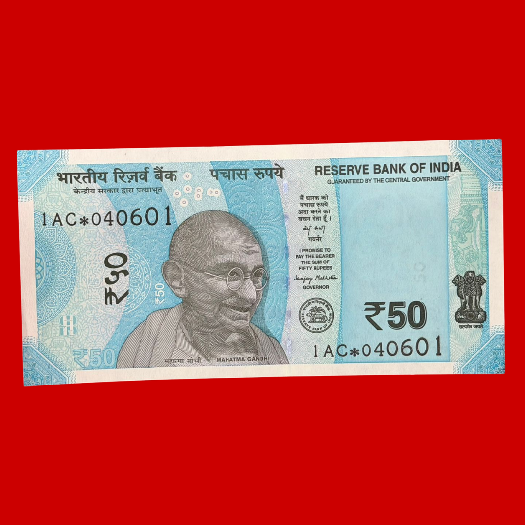 Rs 50 Star Birthday & Anniversary 040601 - 4 June 2001 Collectible - Collection Bazzar