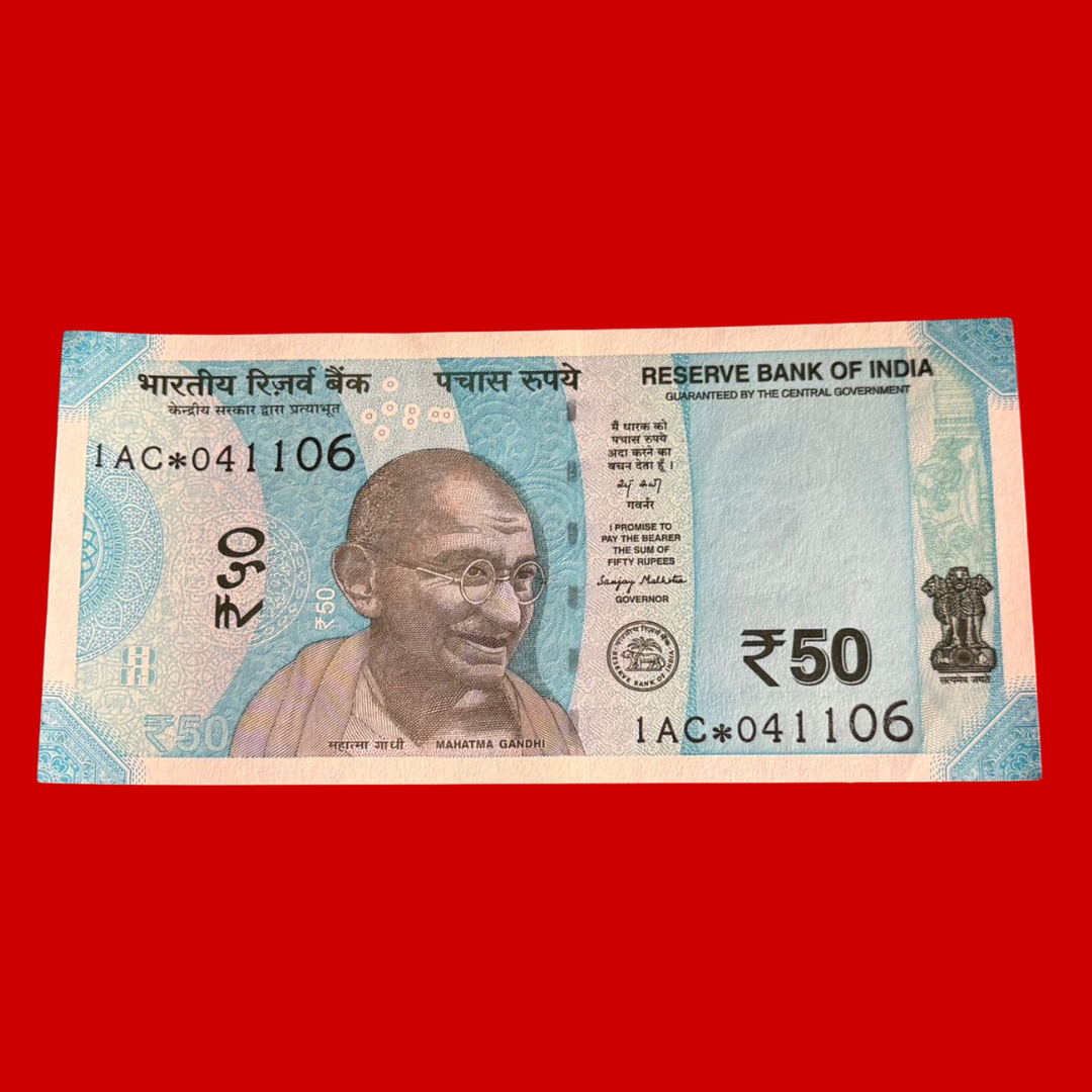 Rs 50 Star Birthday & Anniversary 041106 - 4 Nov 2006 Collectible - Collection Bazzar