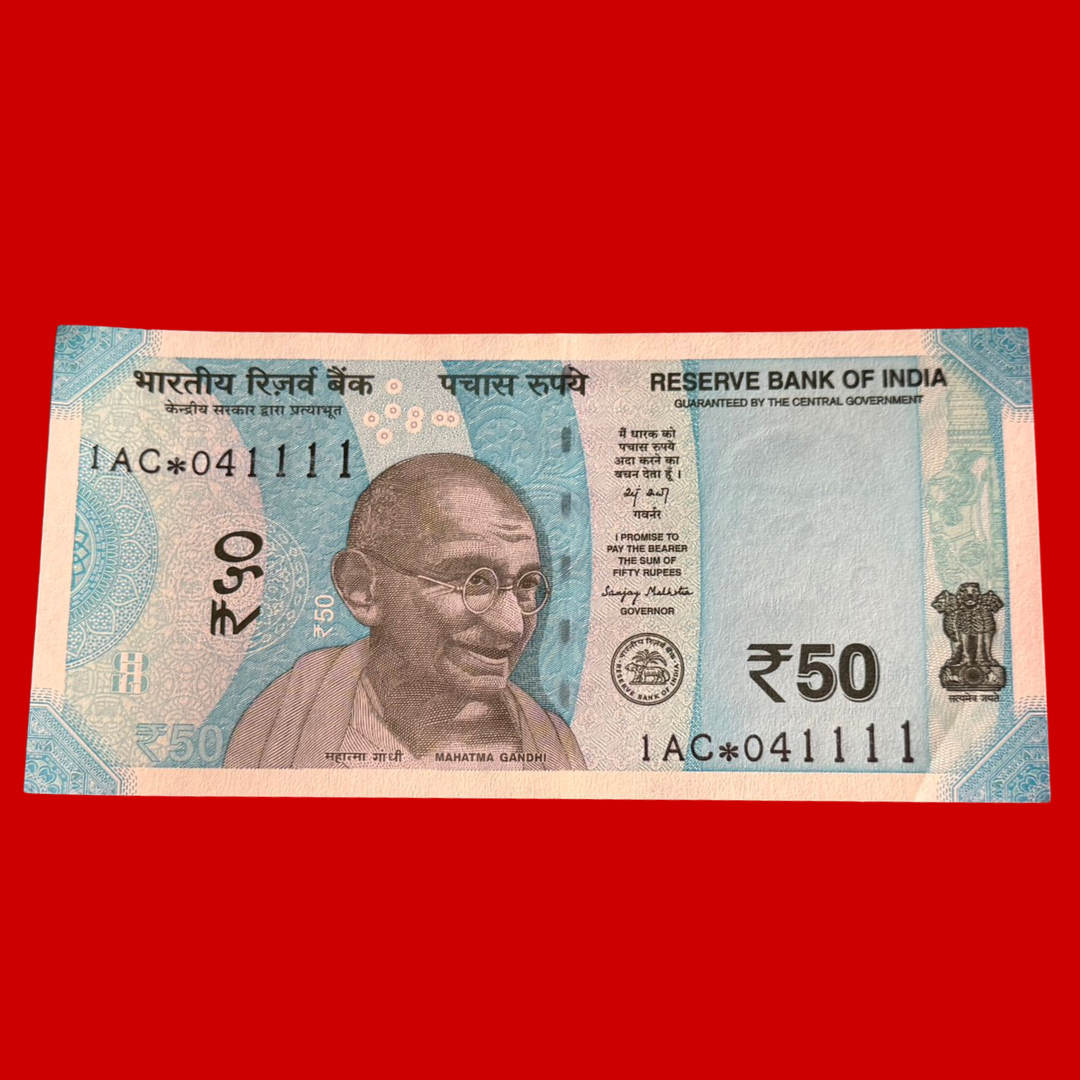 Rs 50 Star Birthday & Anniversary 041111 - 4 Nov 2011 Collectible - Collection Bazzar