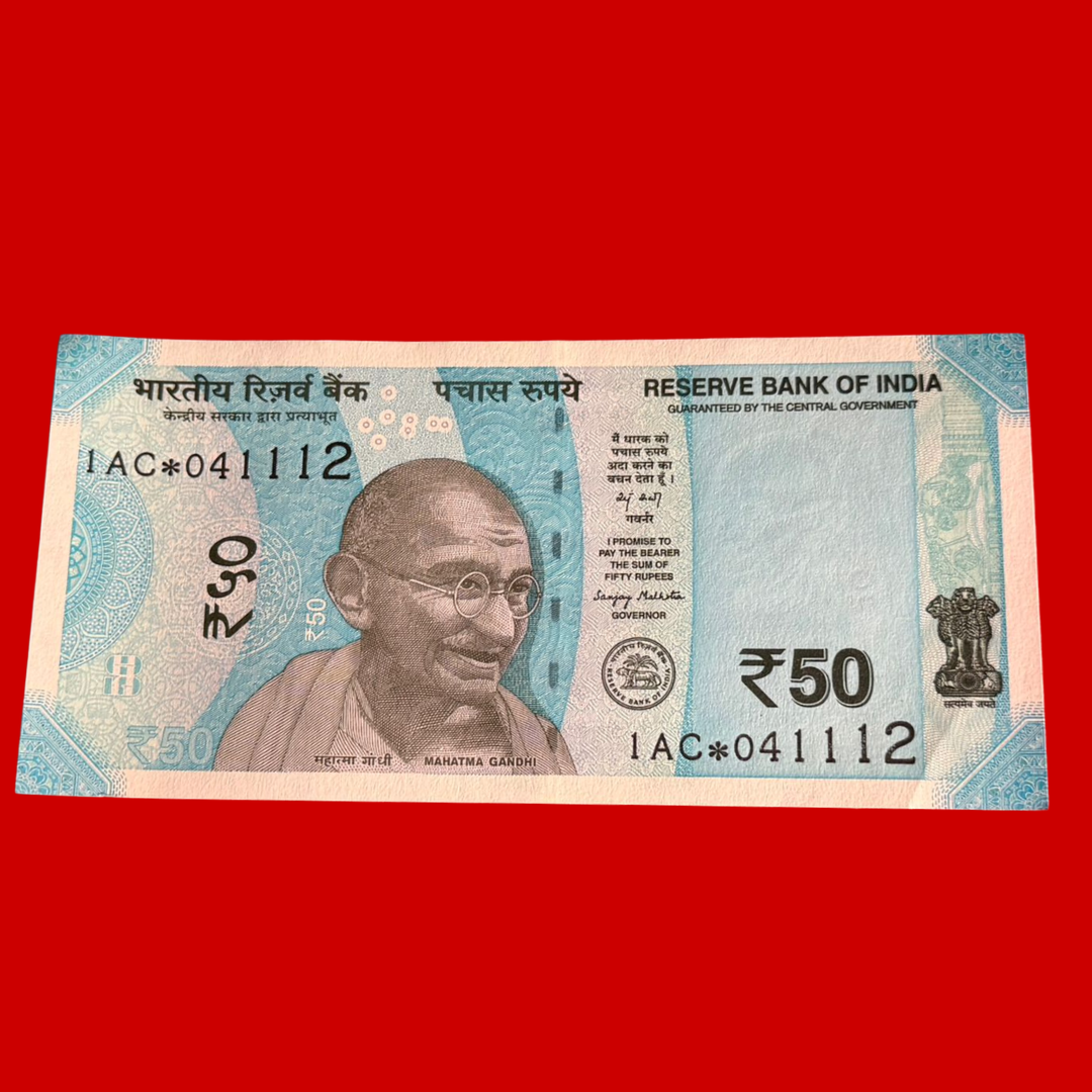 Rs 50 Star Birthday & Anniversary 041112 - 4 Nov 2012 Collectible - Collection Bazzar