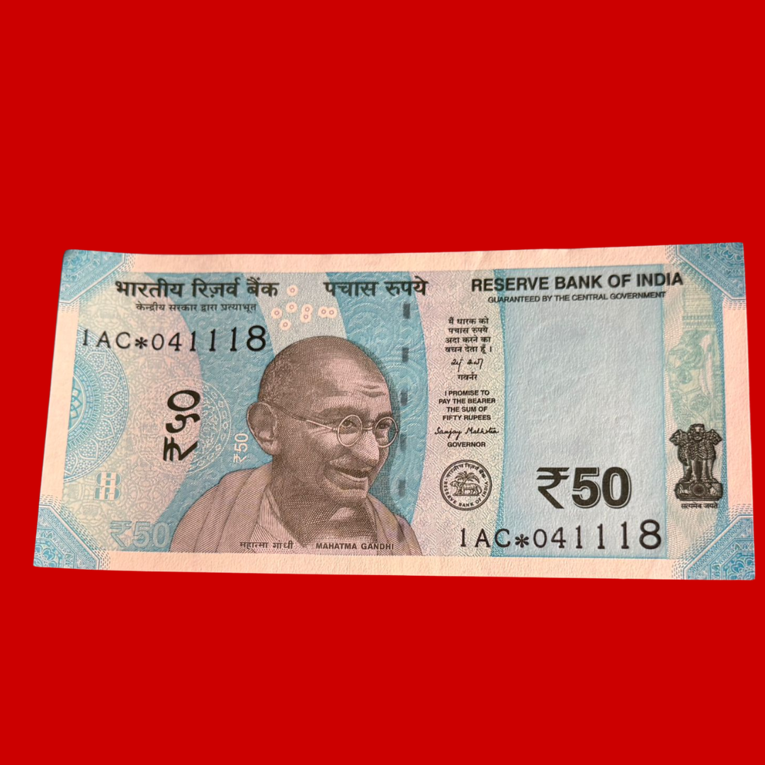 Rs 50 Star Birthday & Anniversary 041118 - 4 Nov 2018 Collectible - Collection Bazzar