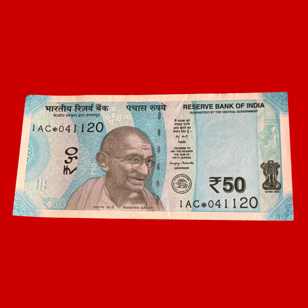 Rs 50 Star Birthday & Anniversary 041120 - 4 Nov 2020 Collectible - Collection Bazzar