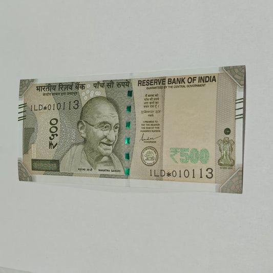 Rs 500 Birthday Note 010113 january 1  year 2013 exrtremely rare - Collection Bazzar