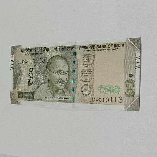 Rs 500 Birthday Note 010113 january 1  year 2013 exrtremely rare - Collection Bazzar