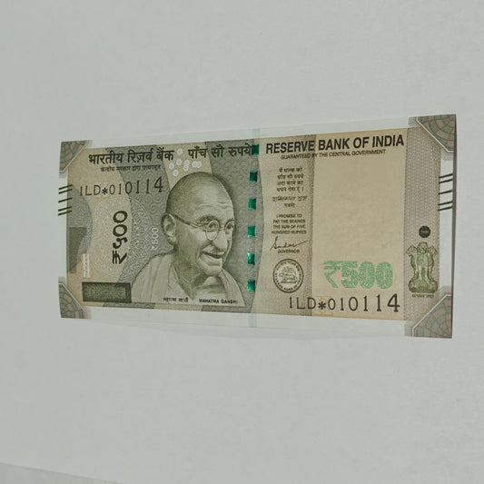 Rs 500 Birthday Note 010114 january 1  year 2014 exrtremely rare - Collection Bazzar