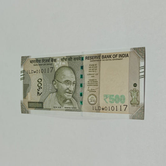 Rs 500 Birthday Note 010117 january 1  year 2017 exrtremely rare - Collection Bazzar