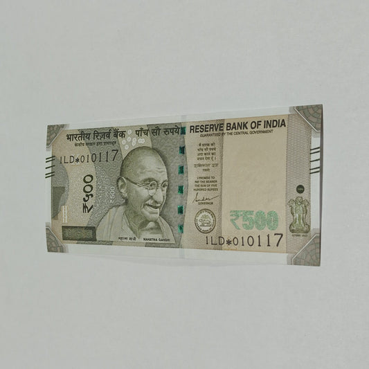 Rs 500 Birthday Note 010117 january 1  year 2017 exrtremely rare - Collection Bazzar