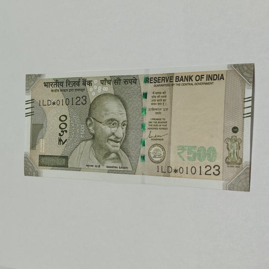 Rs 500 Birthday Note 010123 january 1  year 2023 exrtremely rare - Collection Bazzar