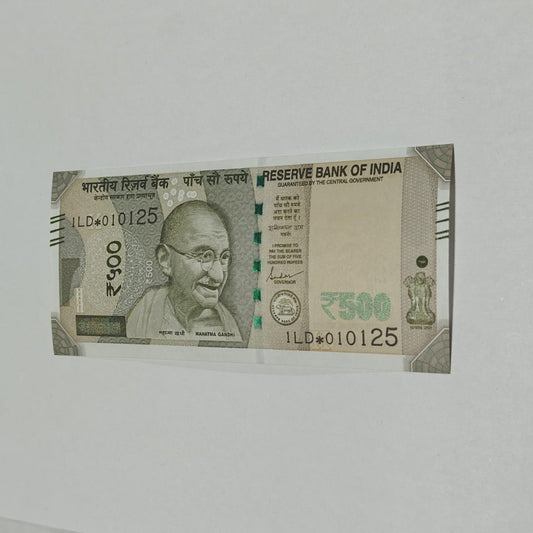 Rs 500 Birthday Note 010125 january1 year 2025 exrtremely rare - Collection Bazzar