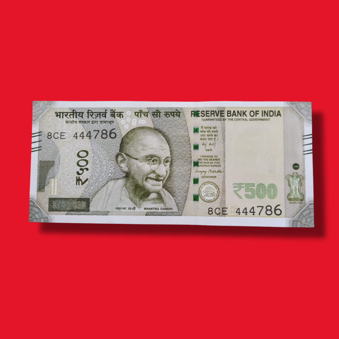 Rs 500 Note 444786 Ending 786 Bismillah Holy Each Note Price - Collection Bazzar