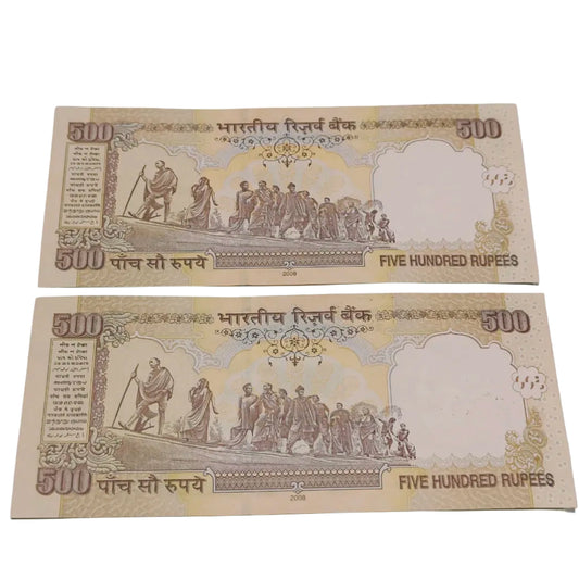 Rs 500 full fancy all times 999999/100000 rare governor YV Reddy - Collection Bazzar