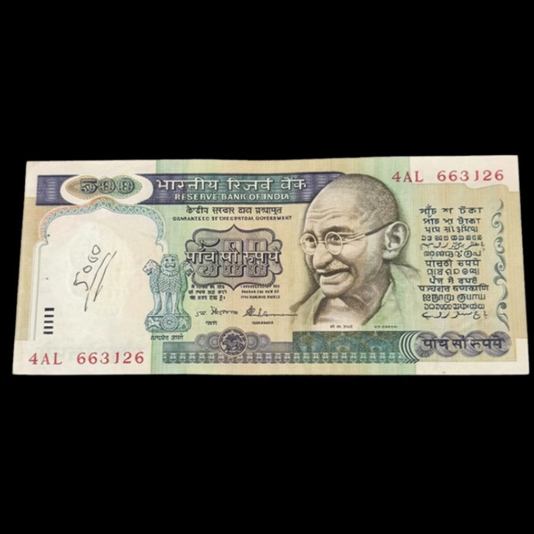 Rs 500 Note – Dandi Yatra Series – 4AL 663126 Old Items - Collection Bazzar