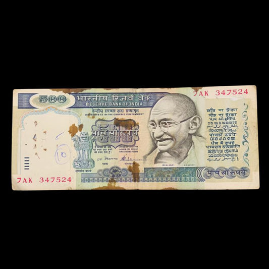Rs 500 Note – Dandi Yatra Series – 7AK 347524 Old Items - Collection Bazzar