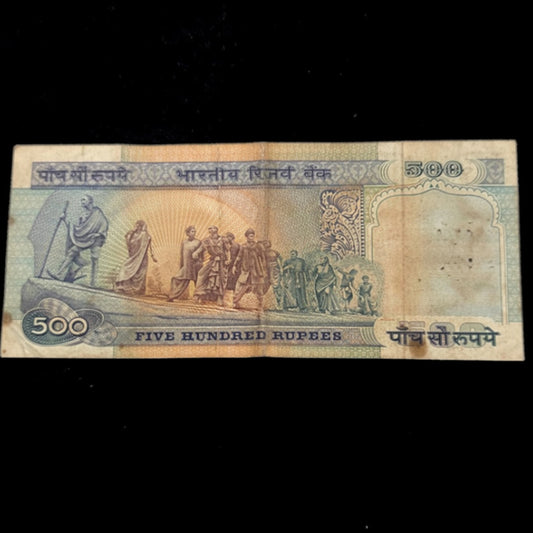 Rs 500 Note – Dandi Yatra Series – 7AK 347524 Old Items - Collection Bazzar
