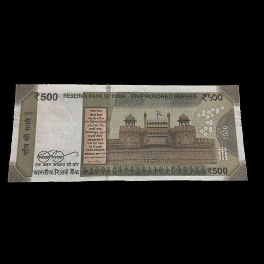 Rs 500 Note Ultra Super Low Number 000010 Collectible - Collection Bazzar