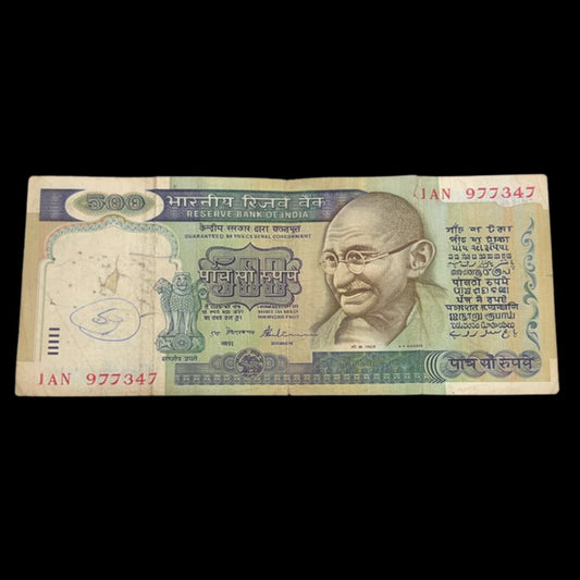 Rs 500 Old Dandi Yatra  Note  S Vaikatraman Excellent Condition - Collection Bazzar