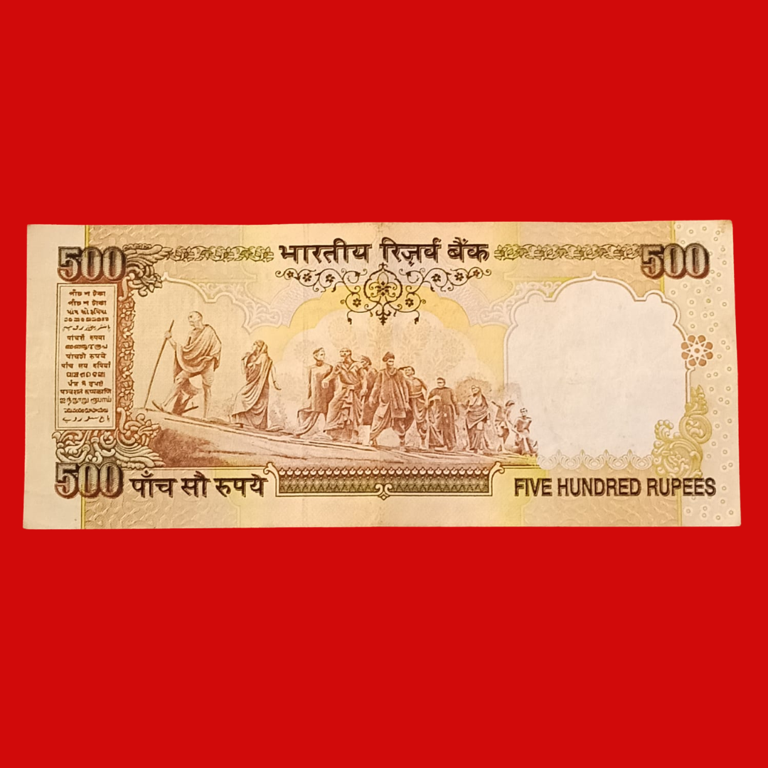 Rs 500 Old Note Birthday Number 210421 Gov Raghuram Rajan - Collection Bazzar