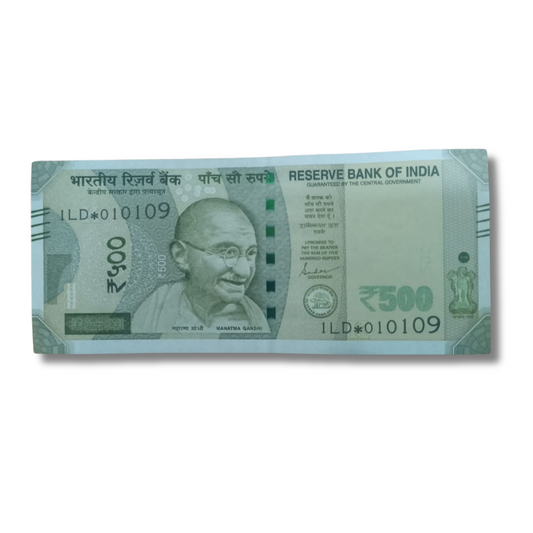 Rs 500 Star Birthday 01.01.09 Governor Shaktikant Dad UNC Condition - Collection Bazzar