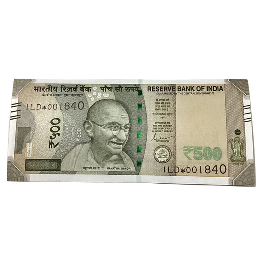 Rs 500 Star Note 001840 New Series  Collectible - Collection Bazzar