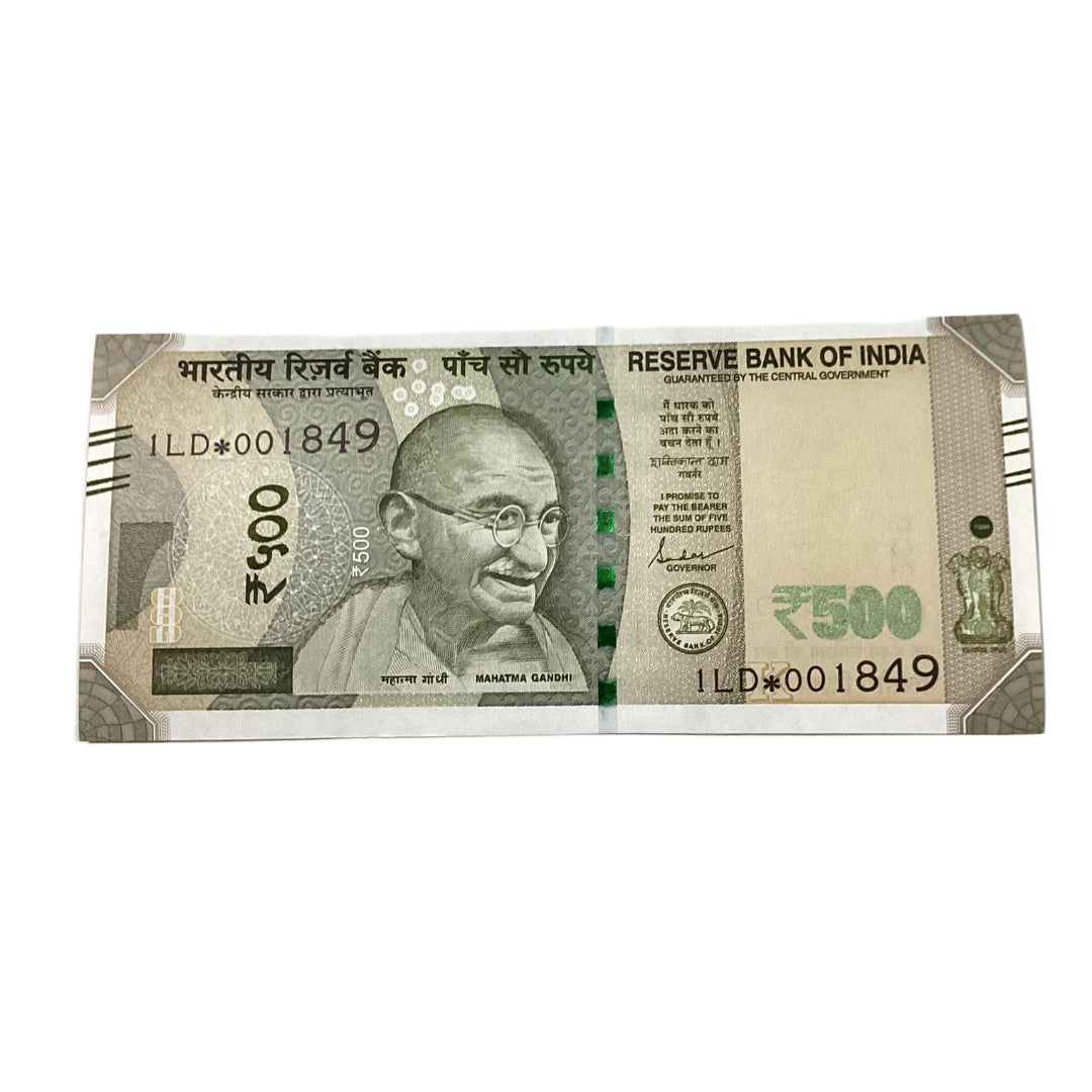 Rs 500 Star Note 001849 New Series  Collectible - Collection Bazzar